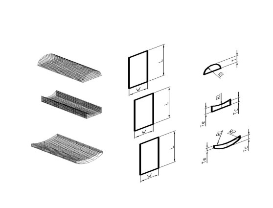 Optical Glass Sapphire Plano-Concave Cylindrical Lenses