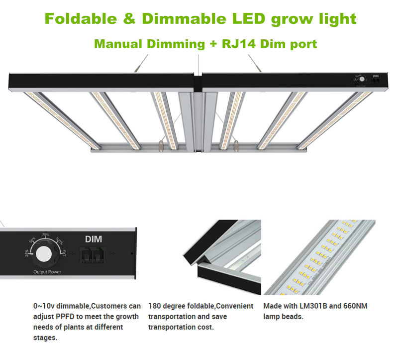 New Manual Adjustable LED Plant Light Greenhouse Light LED Plant Grow Planting Lights Indoor Plants