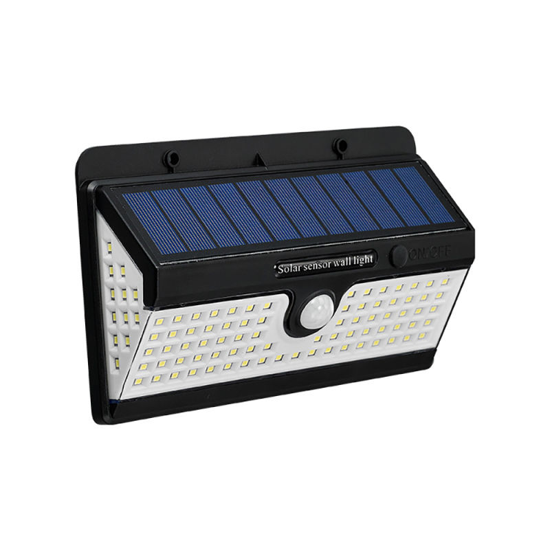 LED Solar Wall Light Outdoor Waterproof PIR Motion Sensor Lamps