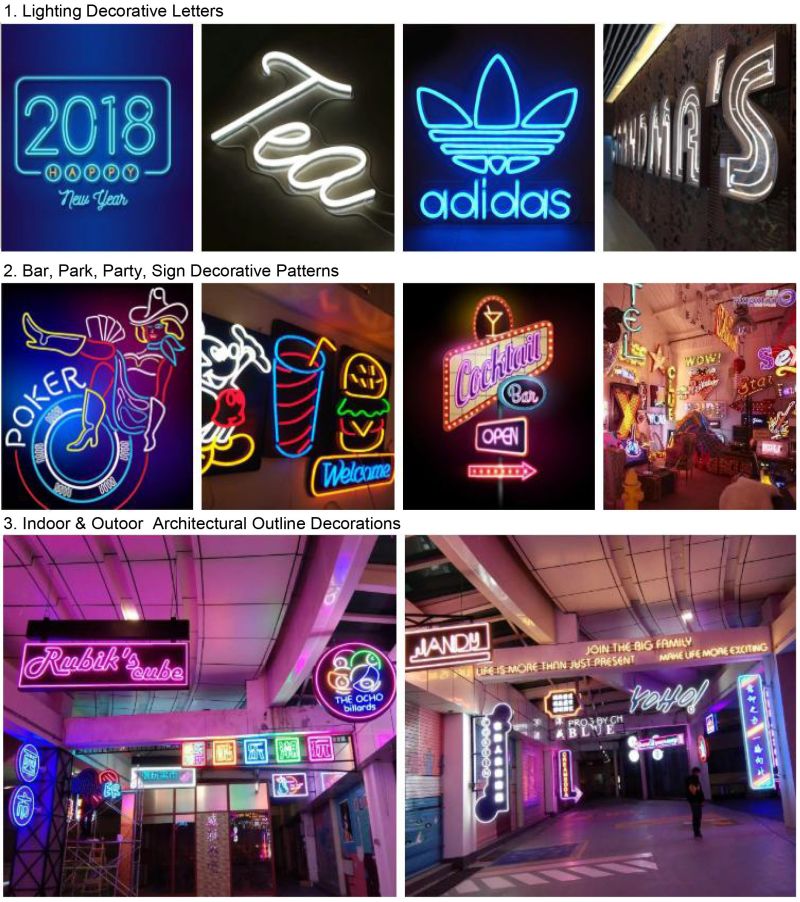 12 Volt LED Lights LED Neon Flex Warm White LED Neon Sign