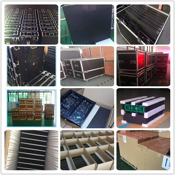 Outdoor Full Colour LED Display Light Weight LED Cabinet for Event Rental Usage