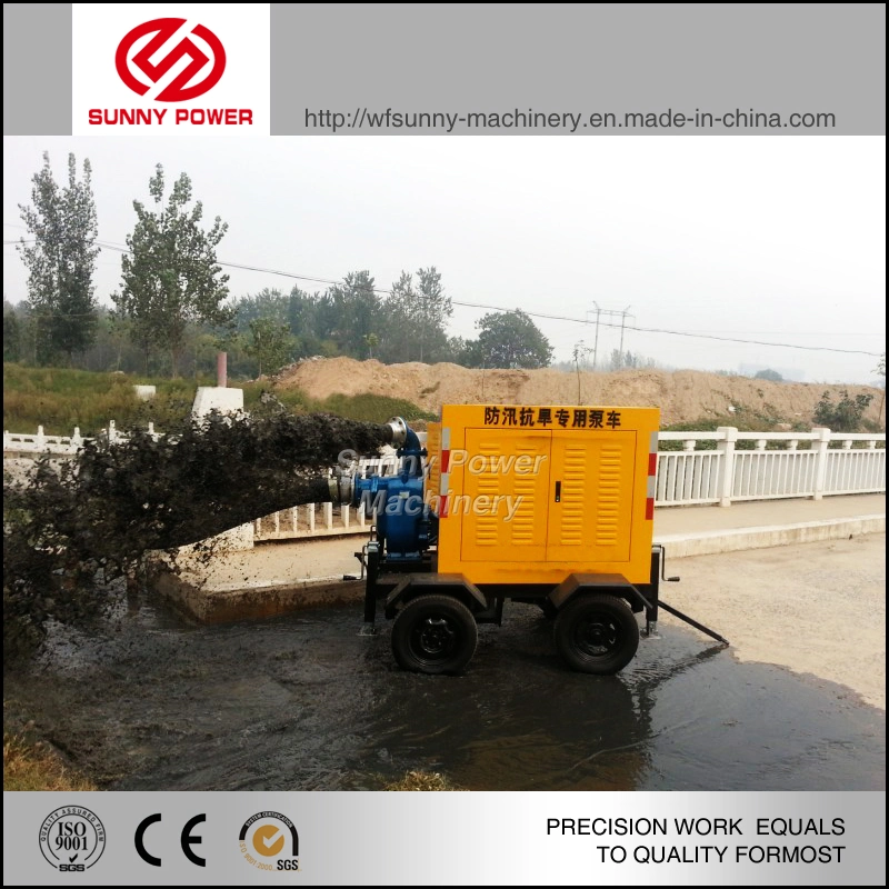 Diesel Water Pump for Power Plant with High Pressure/Trailer Optional