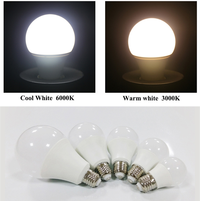 5W 7W 9W 12W 15W 18W Bombillo LED B22 Bulb LED E27 Light LED Bulbs/Light Bulbs/LED Light Bulb, LED Bulb, LED Bulb Light