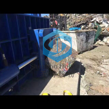 High Efficiency Automatic Scrap Metal Baler Machine