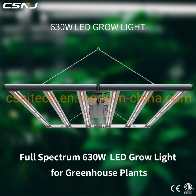 Full Spectrum LED Growing Lights (G600-630W) for Greenhouse Plants