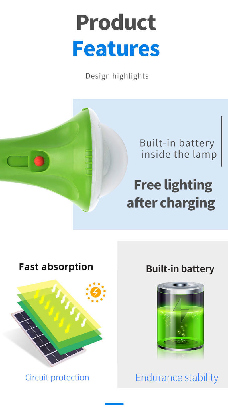 Global Sunrise Solar Power System for House Lighting and Phone Charging