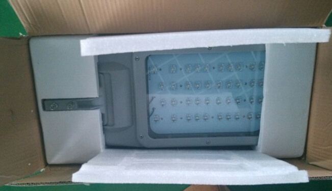 60W LED Solar Street Lights, Lighting Effect Equal to 250W High Pressure Sodium Lamp