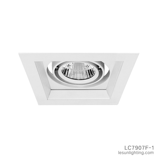 Hot Sales Modern COB Indoor Grille Ceiling Downlight Venture Light LC7907f-1