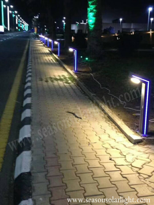 Water-Proof Garden Lighting LED Solar Product Bright LED Lighting Solar Pathway Lighting