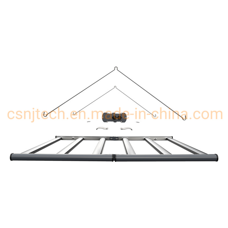 High Efficacy Foldable 630W LED Grow Light Used on Planting