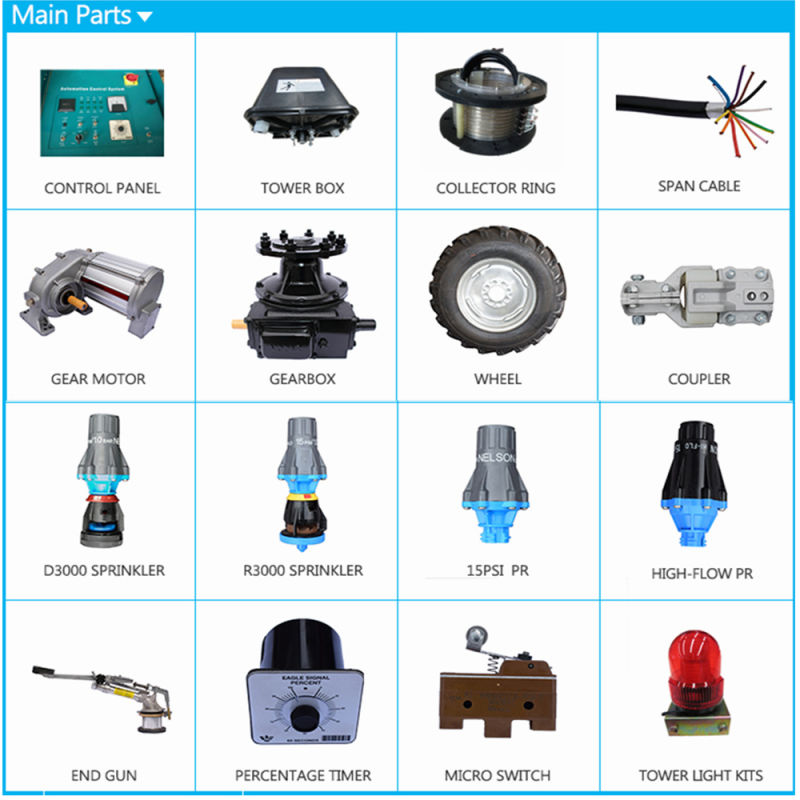 Agriculture Irrigation Machine/Farm Irrigation System/Sprinkler Irrigation