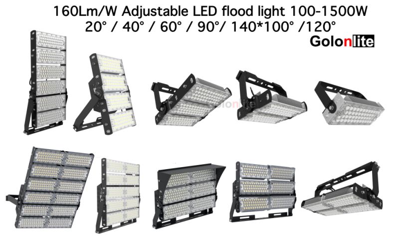 160lm/W 1000W 300W 400W 500W Floodlight LED Gym Light