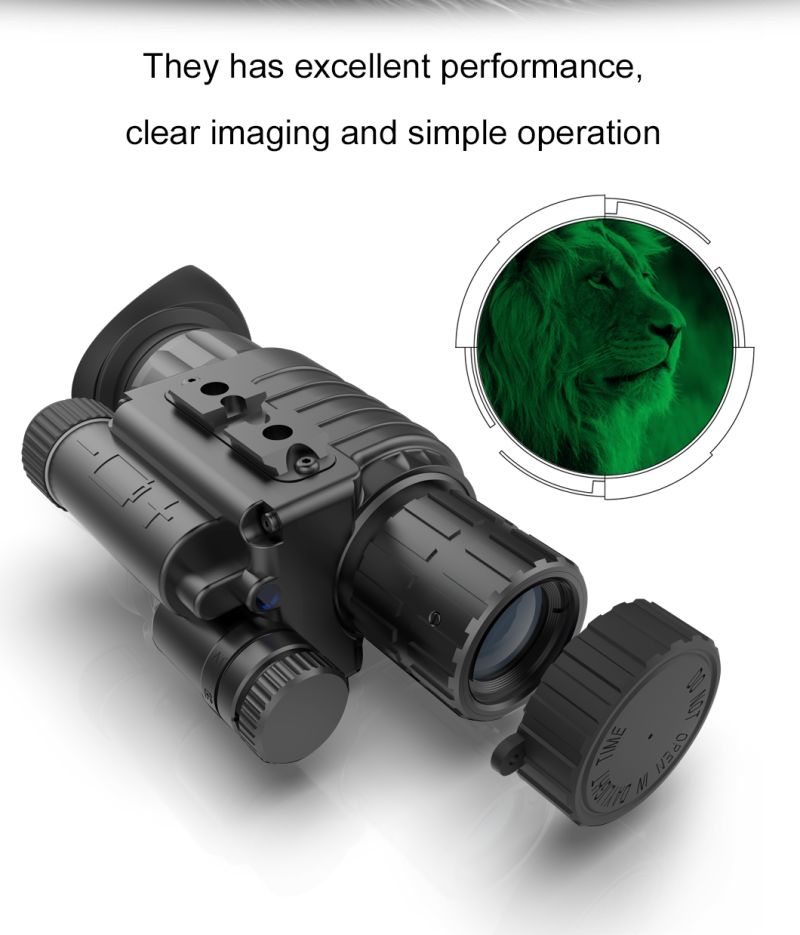 Intensifier Tube Technology Monocular Low Light Night Vision