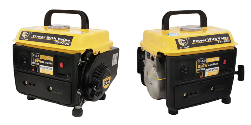 1000 Watt Small House Use Gasoline Powered Generators for Rental