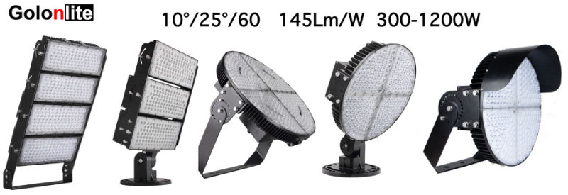 Outdoor 10/25/40/60d 1200W 1000 Watts LED Stadium Light