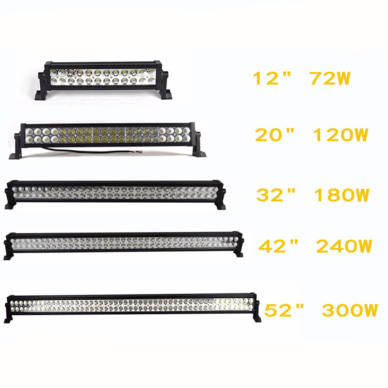 Amber Flashing LED Car Mini Light Bar 36W Lightbar