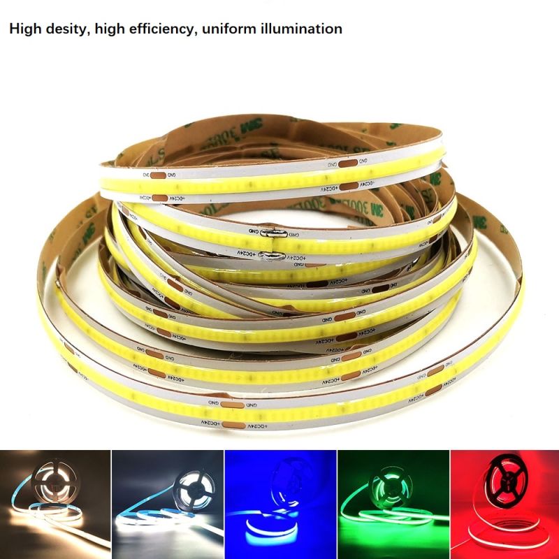 2700K Warm White COB Strip Lights LED Rope Lighting