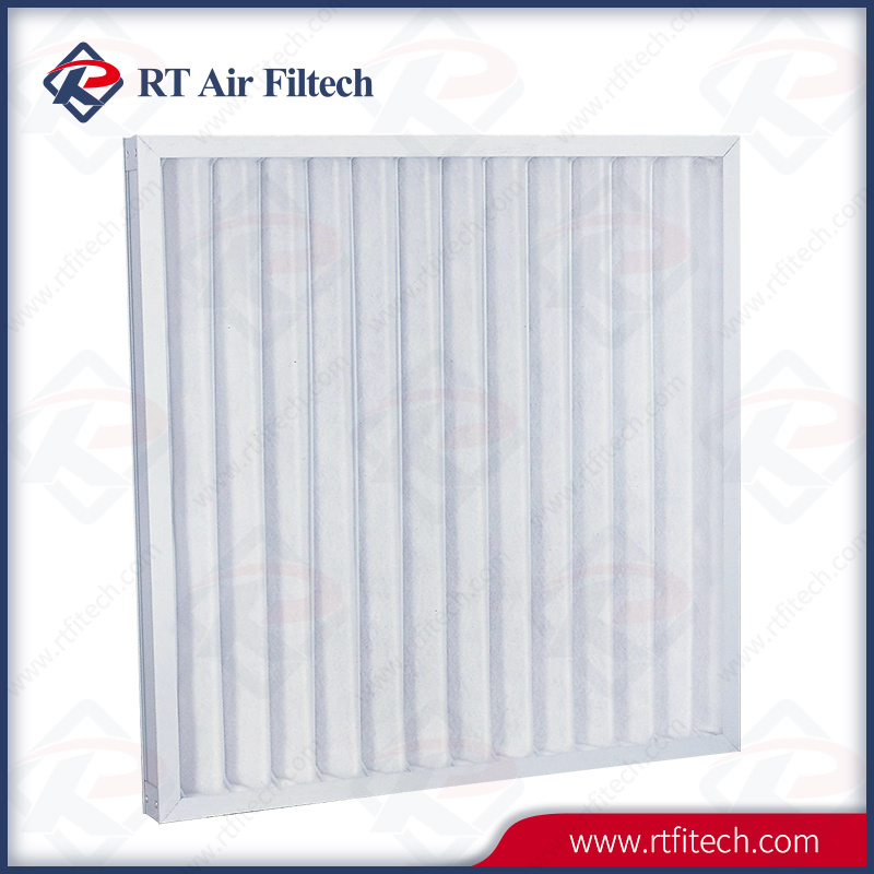 Foldaway Primary Effiency Blue Needle Cotton Foldaway Pre Filter