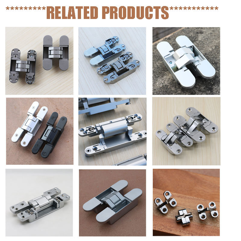 Concealed Soss Hinges Soss Bisagras Ocultas