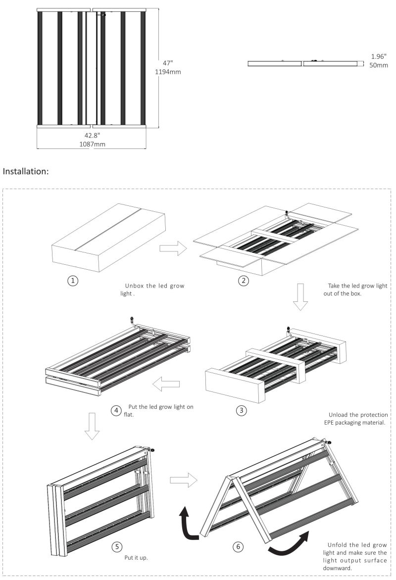 Wholesale Commercial Horticulture LED Grow Light for Indoor Garden Plants