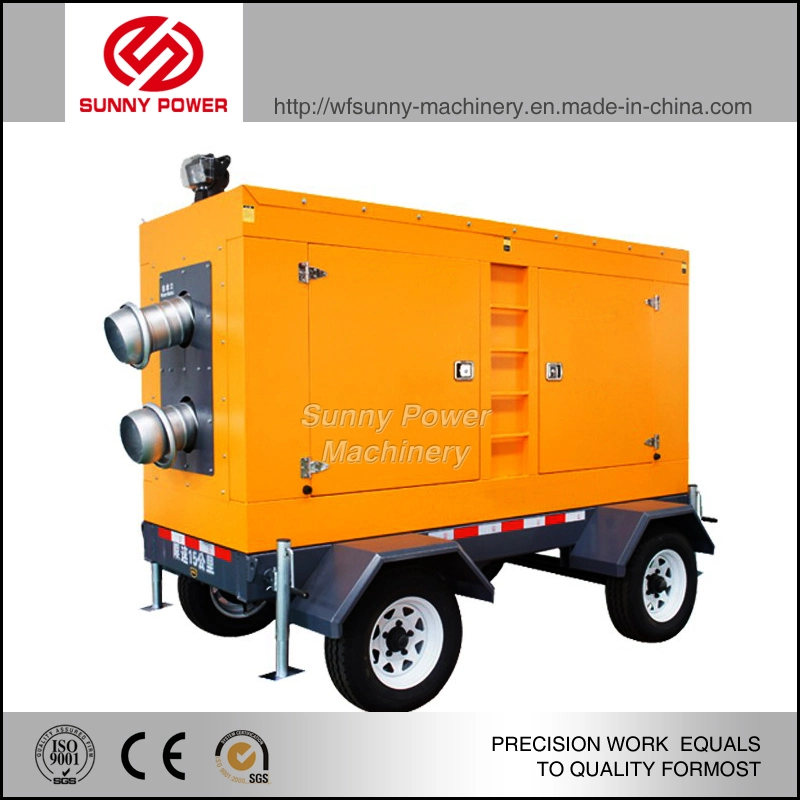 Diesel Water Pump for Power Plant with High Pressure/Trailer Optional