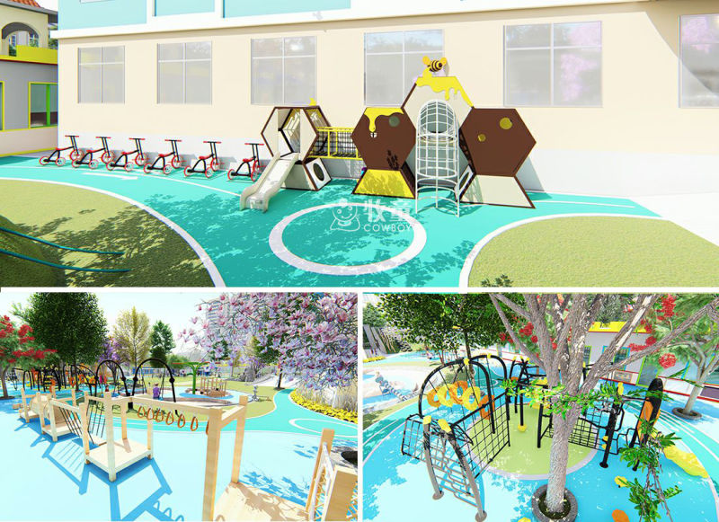 Ce Certificate Children Outdoor Playground Kids Outdoor Playground