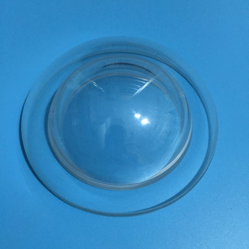 Bk7 Optical Glass Dome Meniscus Spherical Optical Lens