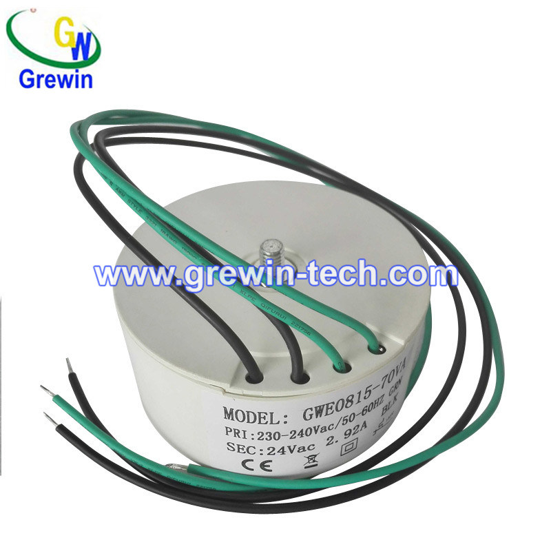 Outdoor Garden Lighting Transformer, Waterproof Toroidal Transformer for Lighting