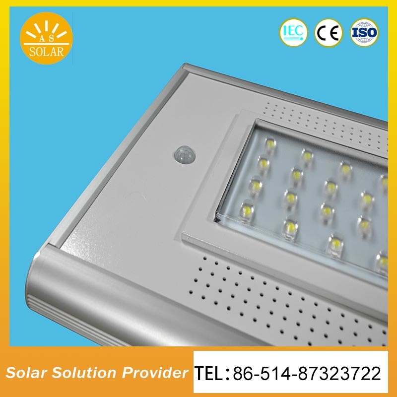 Outdoor LED Lighting Solar Integrated Lights Waterproof Test