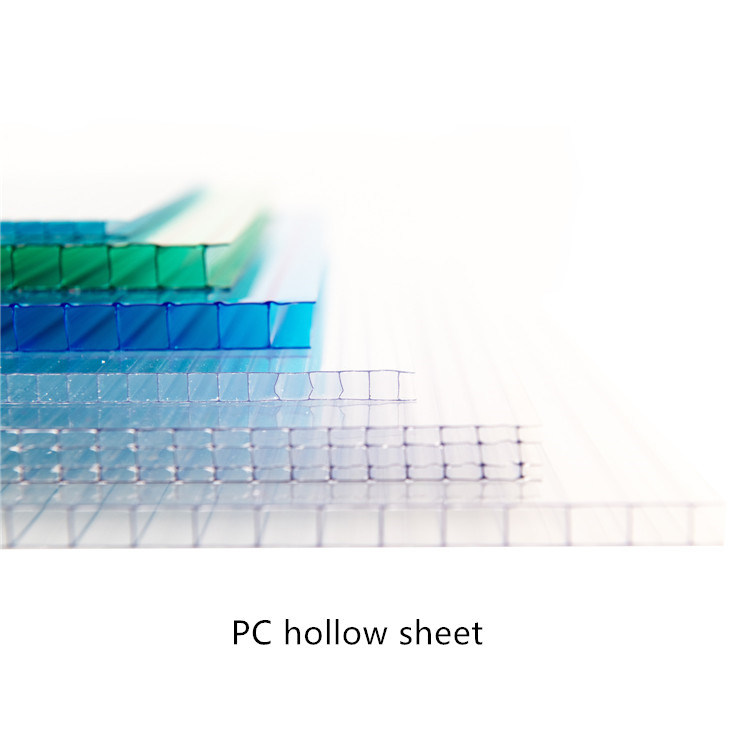 Polycarbonate Hollow Sheet PC Sunshine Board for Horticultural Greenhouse