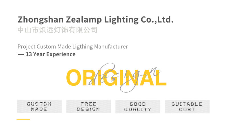 Zhongshan Lighting Factory Indoor Crystal Rod Chandeliers for Hotels (ZLA065P)