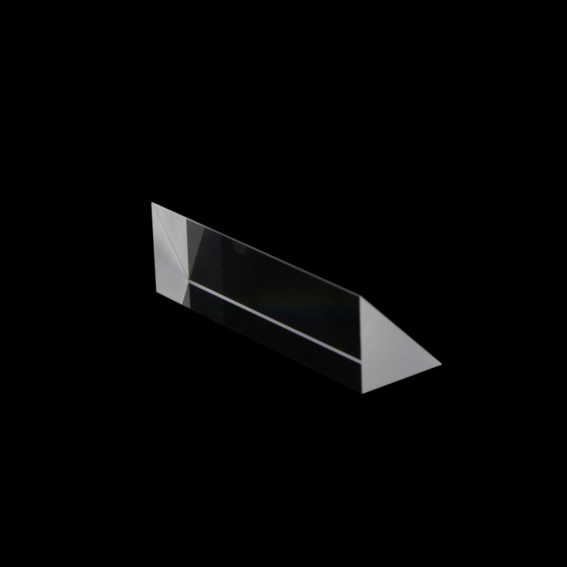 Optical Glass K9 Crystal Optical Glass Right Angle Triangular Prism