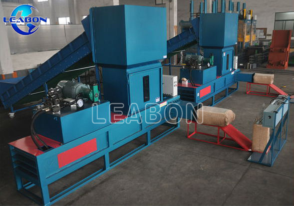 Mushroom Cultivation Use Automatic Baler Bagging Corn COB