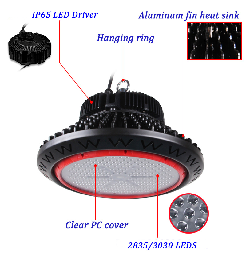 Wholesale 100W UFO LED High Bay Light for Industrial Use