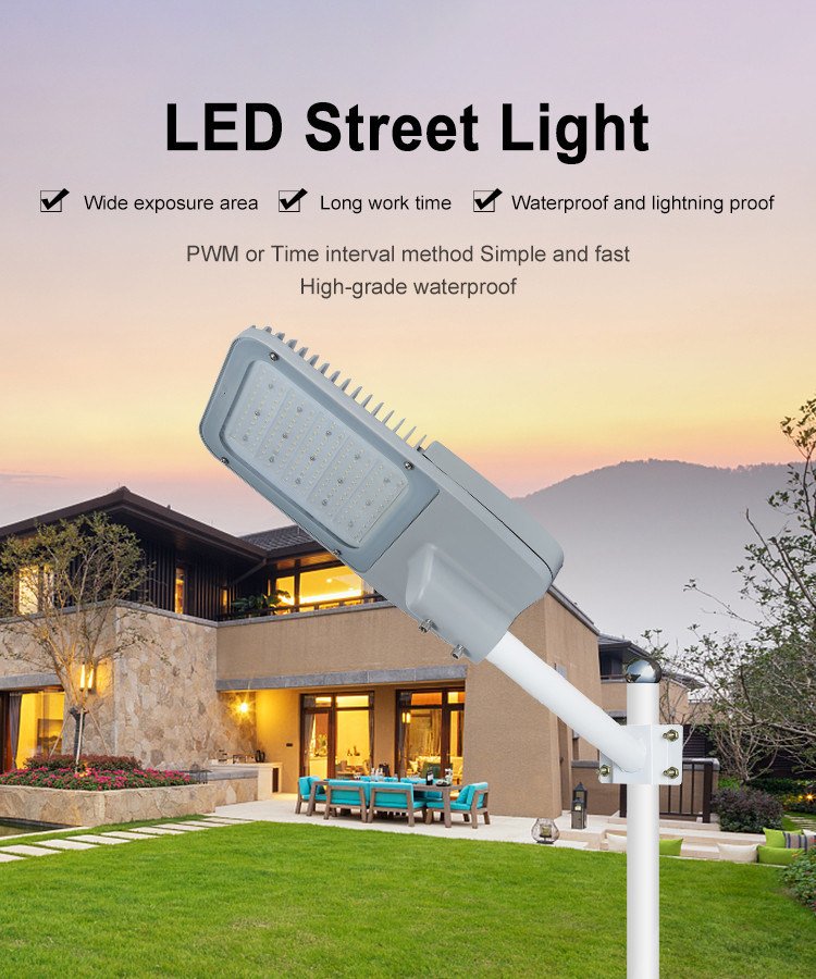 90W Outdoor Commercial LED Street Lamp