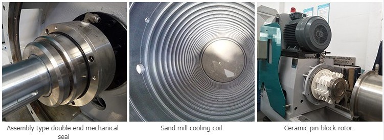 High Flow Sand Mill in Nano Level for Better and More Economical Production