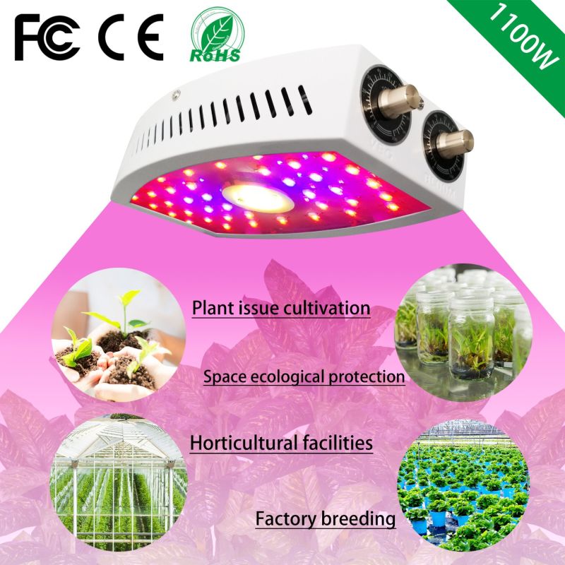 1100W LED Grow Lights for Indoor Plants Full Spectrum