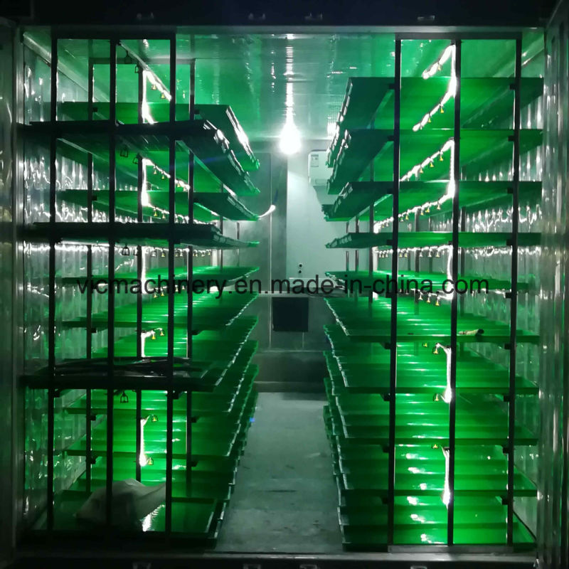 Hydroponic Fodder System Machine With Intensive Growth Lamp