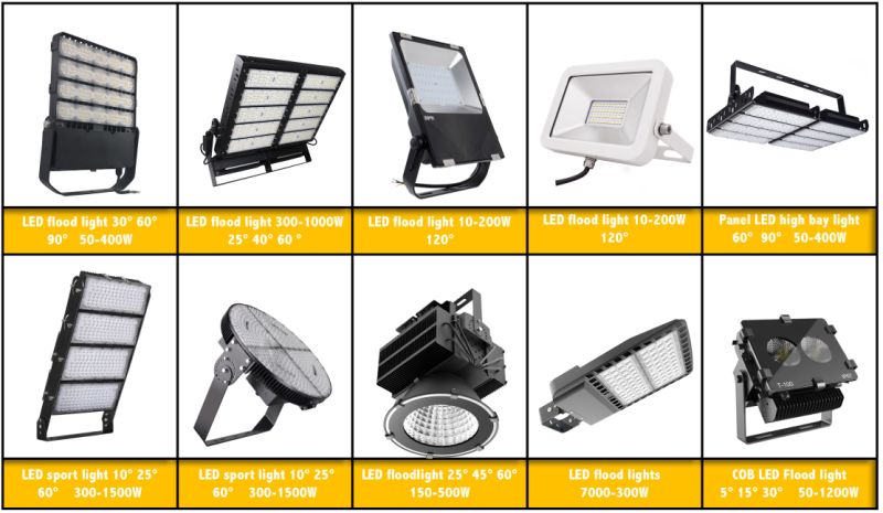 High Power LED Spotlight 1000W LED Floodlight