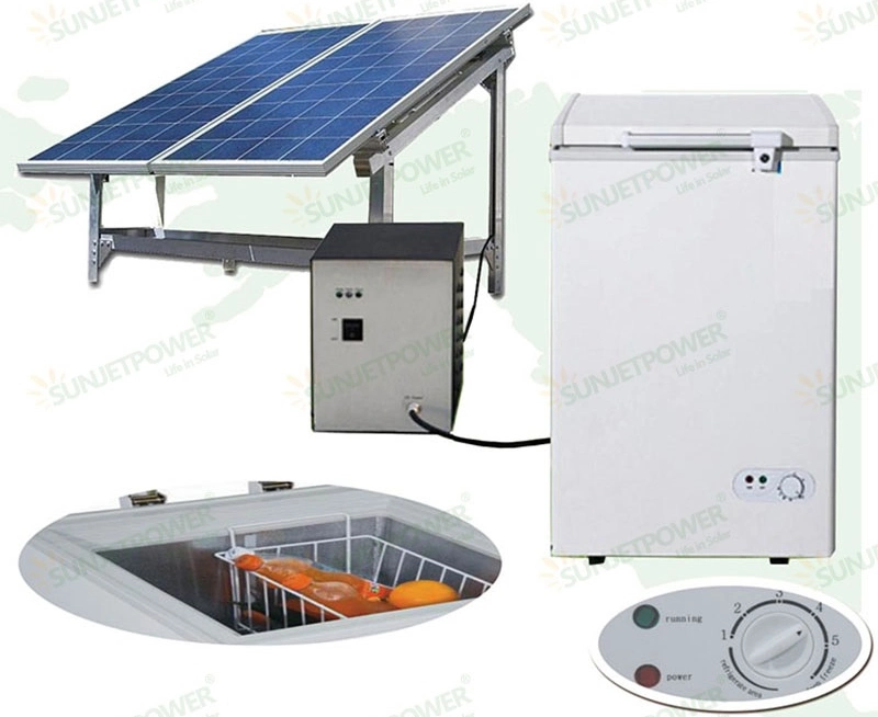 12VDC 24VDC 60W 90L 138L 188L DC Chest Freezer Solar Freezer