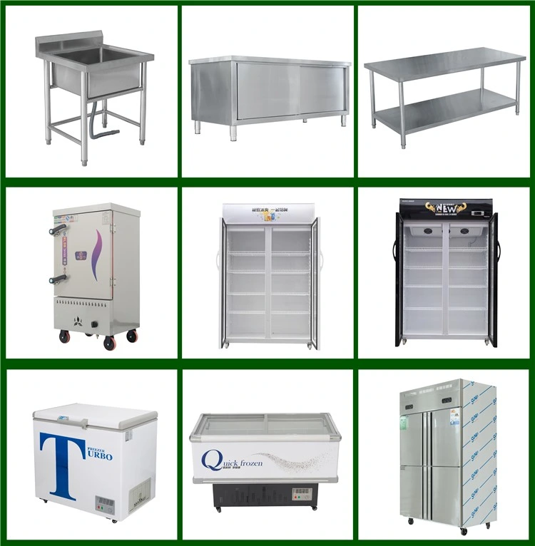 Auto Defrost Horizontal Deep Island Chest Freezer Refrigerator
