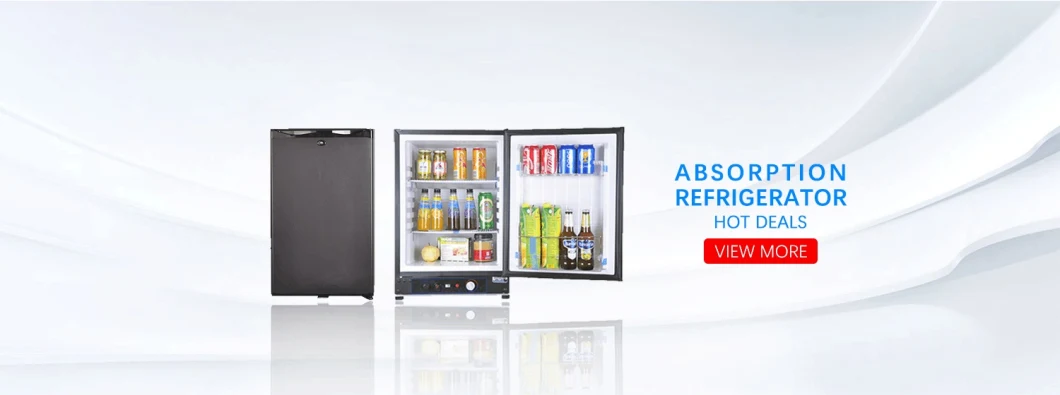60L No Noise Gas Kerosene Car Hotel Beverage Mini Fridge Refrigerators 12V
