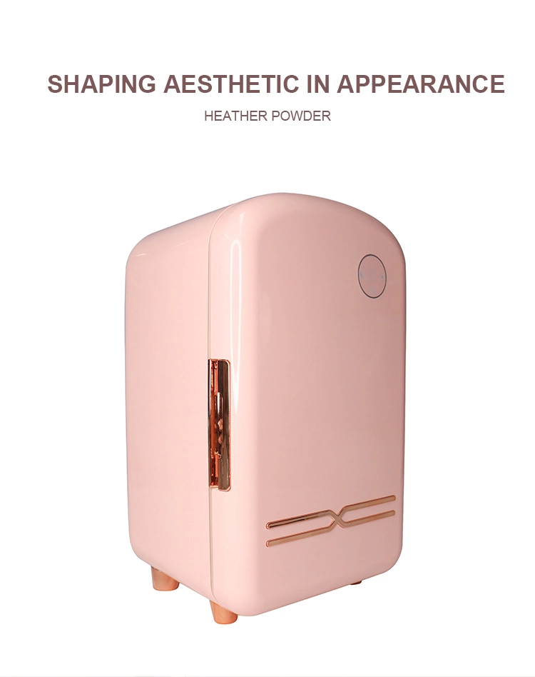 12 Liter Compact Mini Fridge for Car Portable Makeup Skincare Fridge with Digital Temperature Control