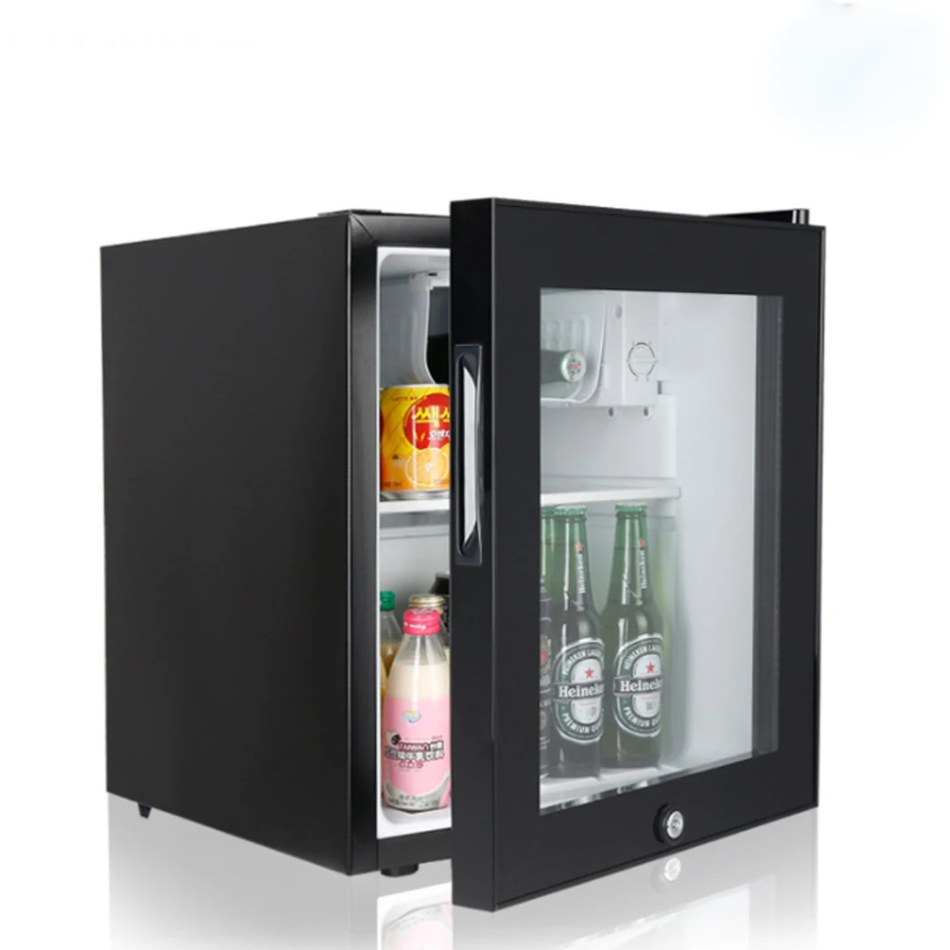 Portable Mini Fridge 46L Small Refrigerator and Freezer Mini Fridge Refrigerator Home
