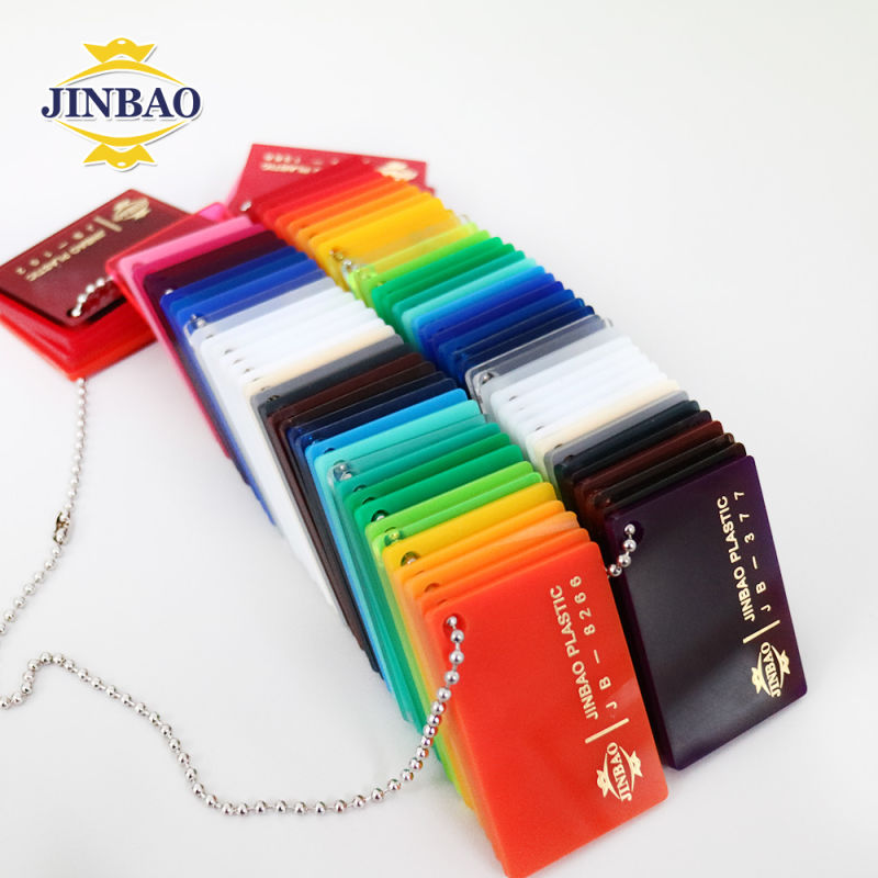Jinbao 94% Acrylic Sheets Transmission Acrylic Sheet Plastic Bending Machine 4X8FT Acrylic Sheet