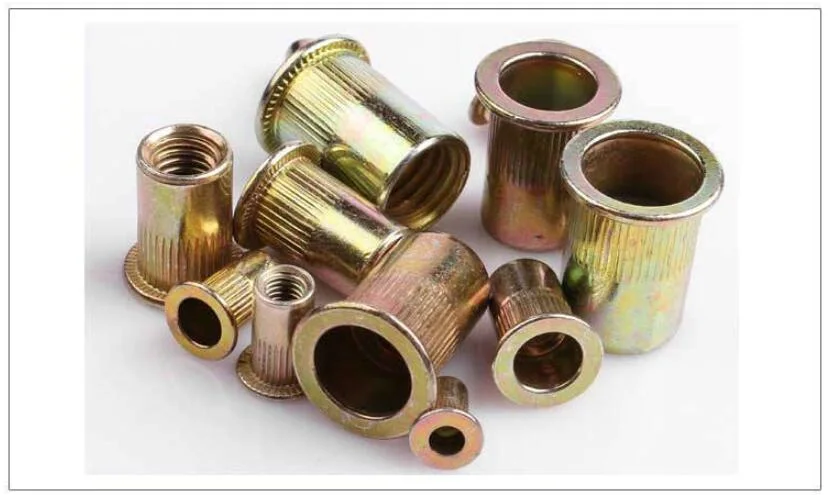 Chinese Factory-Ningbo High Quqality Stainless Steel Rivet Nuts, Zinc Plated