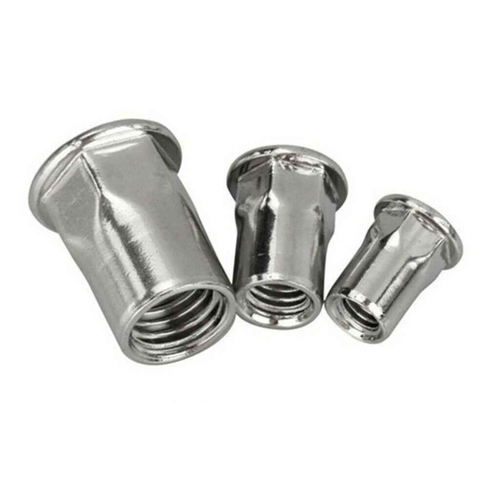 Stainless Steel Reduced Head Full Hex Body Rivet Nut