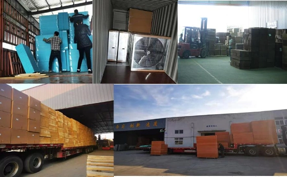High Performance Absorbing Water Curtain Honeycomb Evaporative Cooling Pad for Poultry Farm Equipment