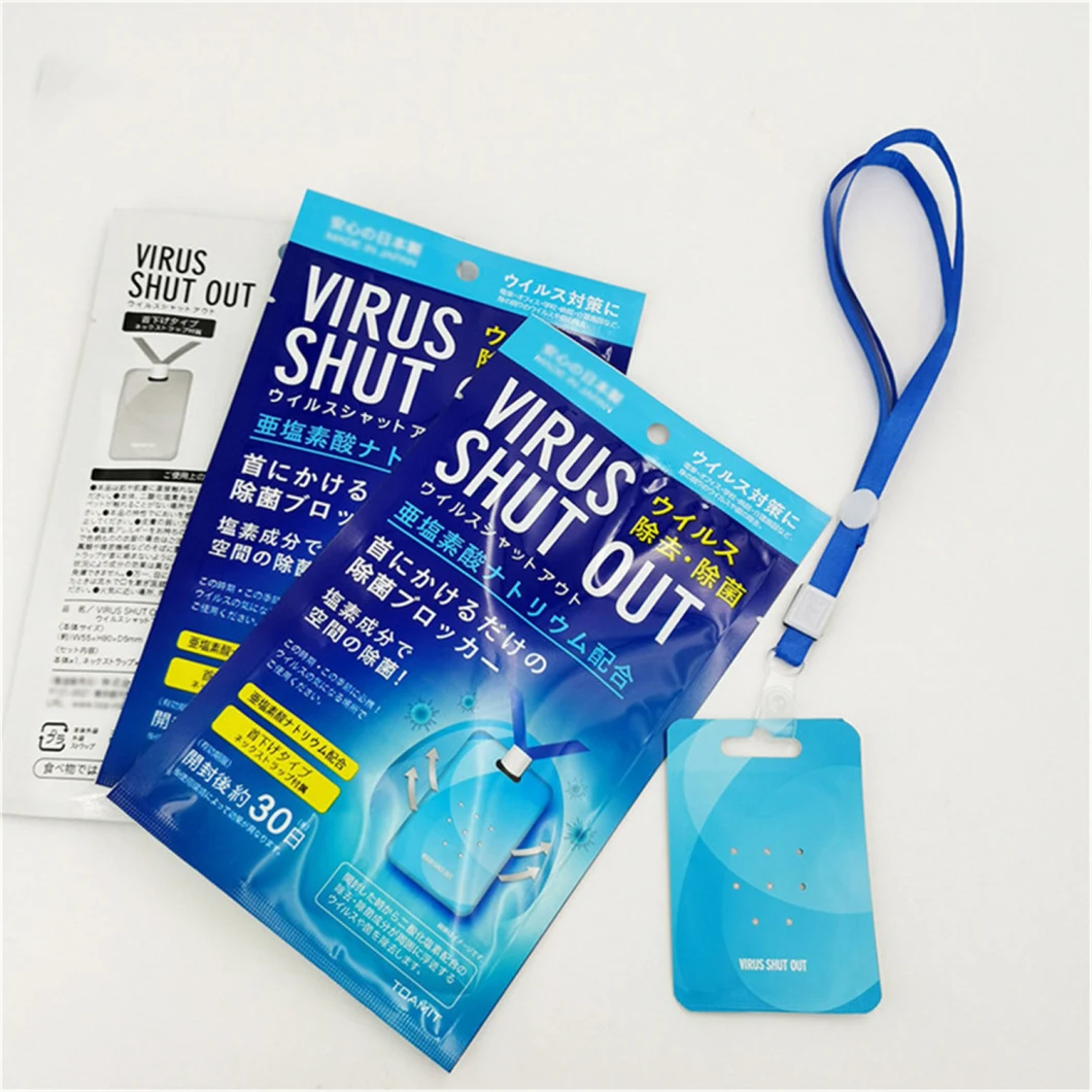 2020 China Factory Supply Disinfection Card Low Price
