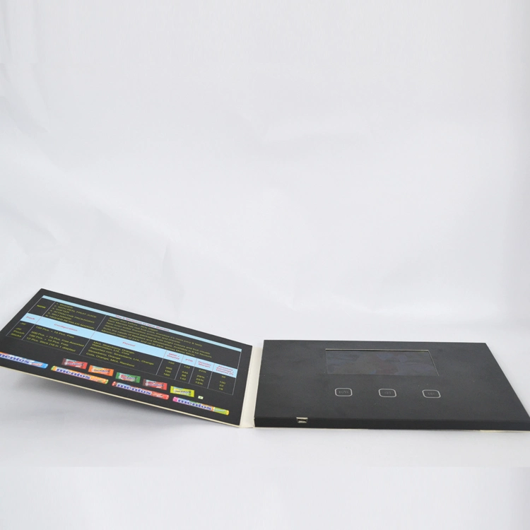 Free Design 4.3 Inch Video Promotional Card Video Display Card